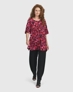 Women Alembika Plus<Essential Flow Pants, Black