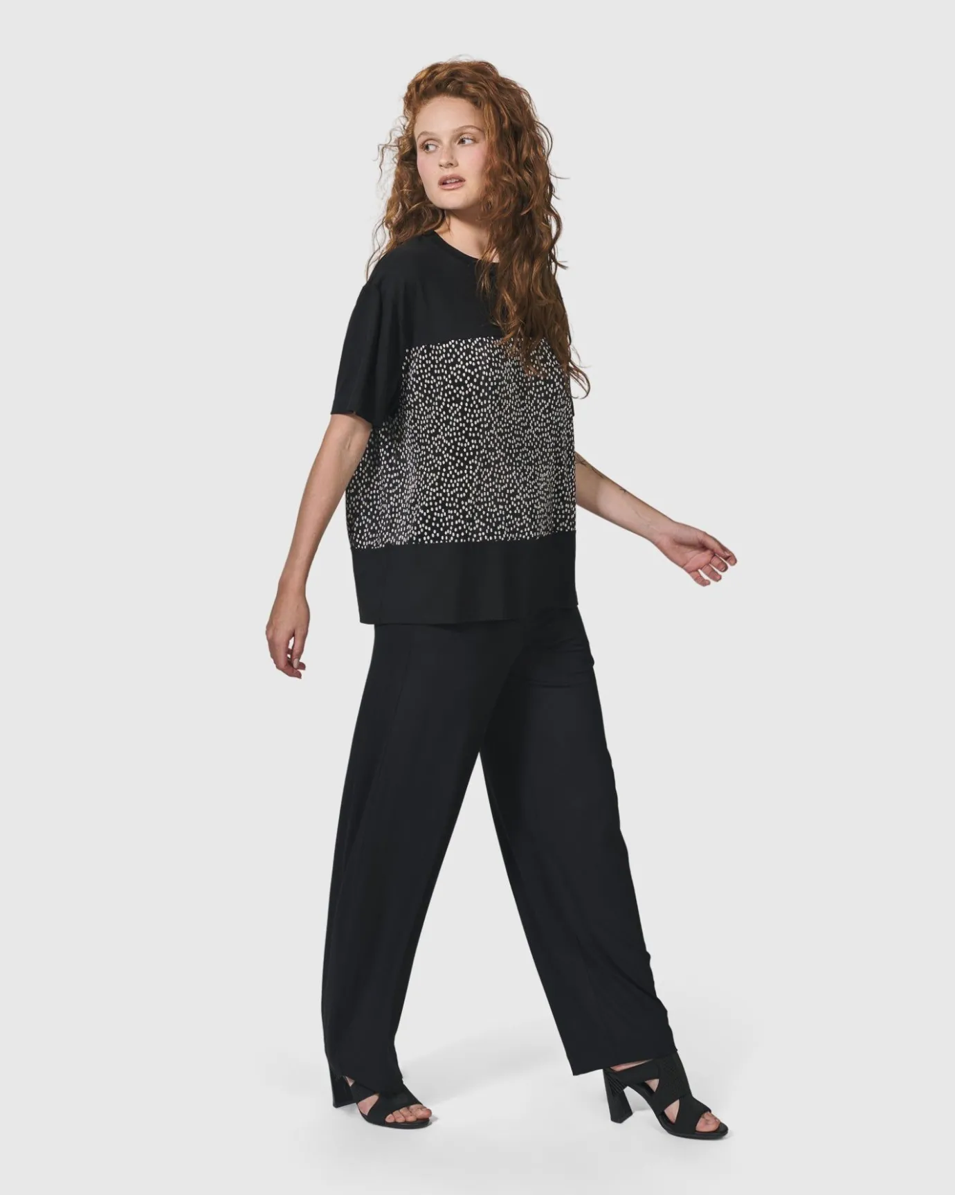 Women Alembika Plus<Essential Flow Pants, Black