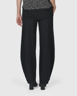 Women Alembika Pants & Skirts<Essential Flow Pants, Black