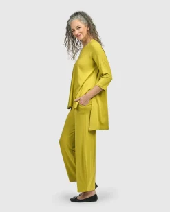 Women Alembika Plus<Essential Flow Pants, Lime