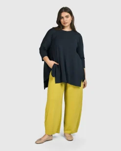 Women Alembika Pants & Skirts<Essential Flow Pants, Lime
