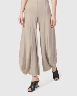 Women Alembika Pants & Skirts<Essential Go-To Punto Pants, Ecru