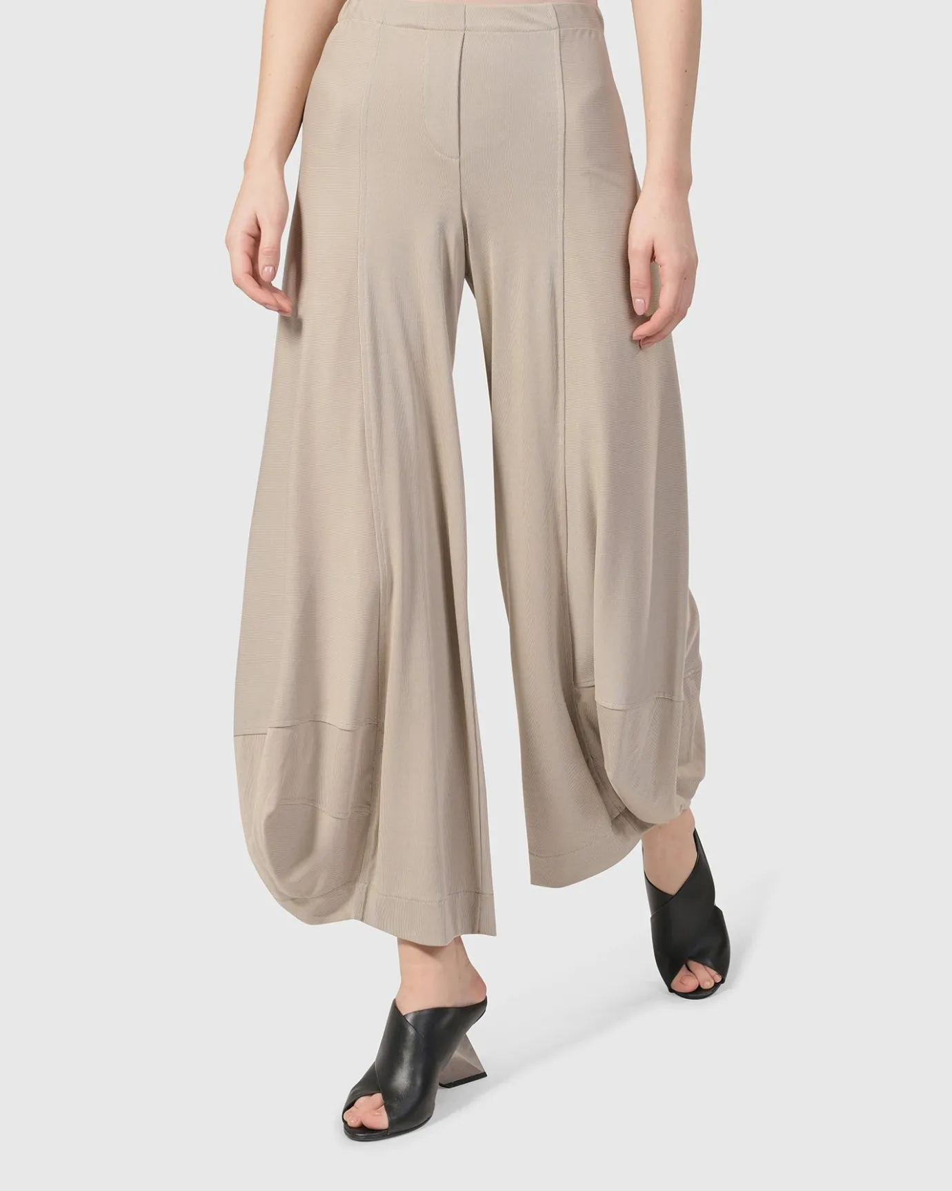 Women Alembika Pants & Skirts<Essential Go-To Punto Pants, Ecru