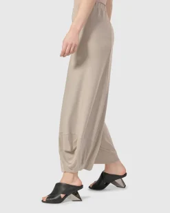 Women Alembika Pants & Skirts<Essential Go-To Punto Pants, Ecru