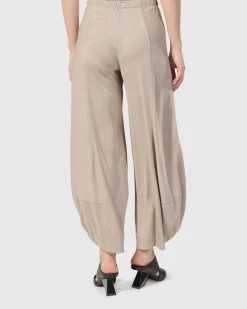 Women Alembika Plus<Essential Go-To Punto Pants, Ecru