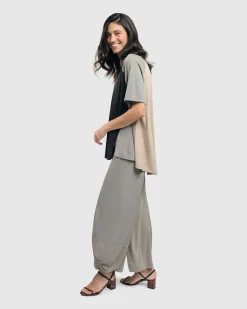 Women Alembika Plus<Essential Go-To Punto Pants, Fog