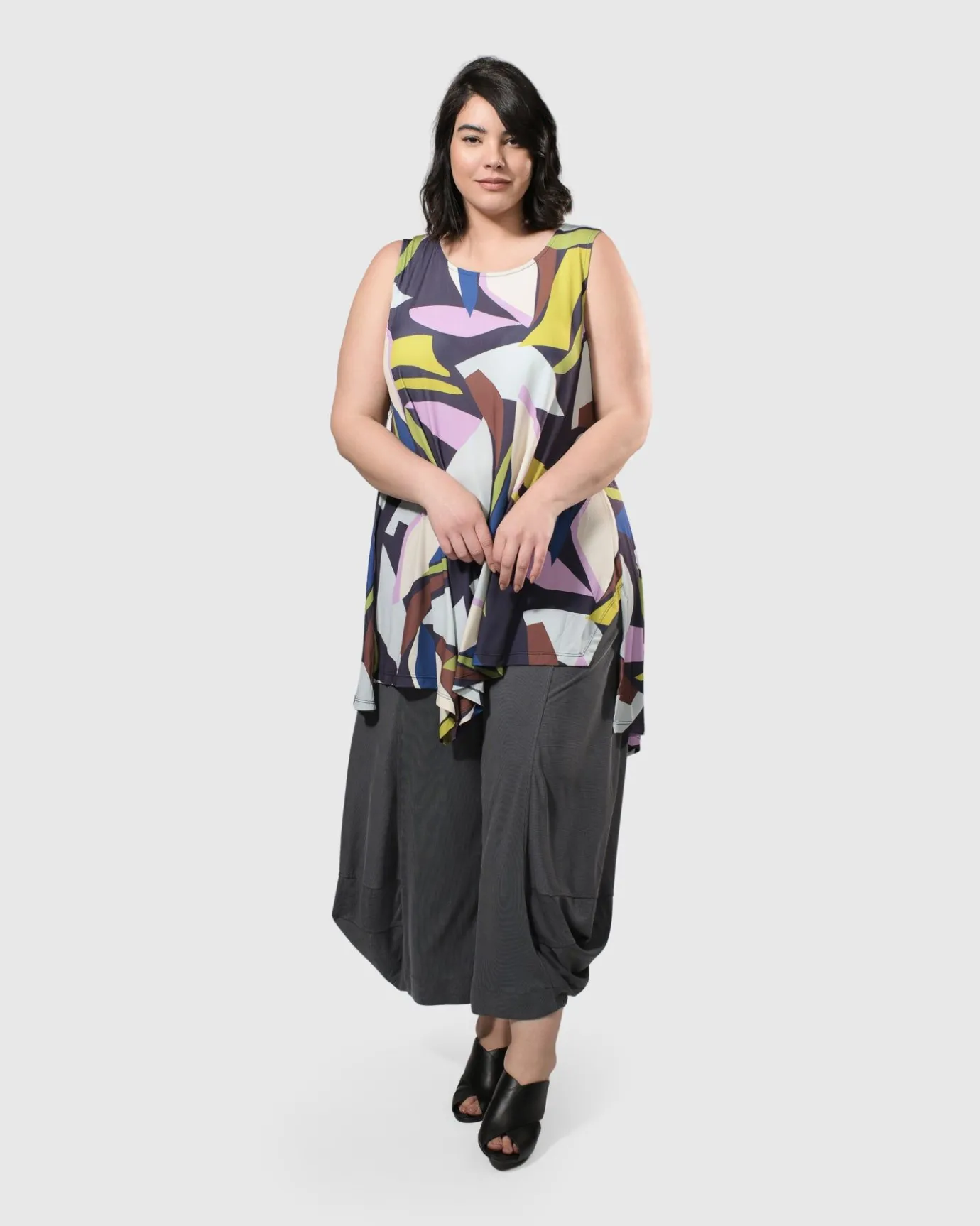 Women Alembika Plus<Essential Go-To Punto Pants, Grey
