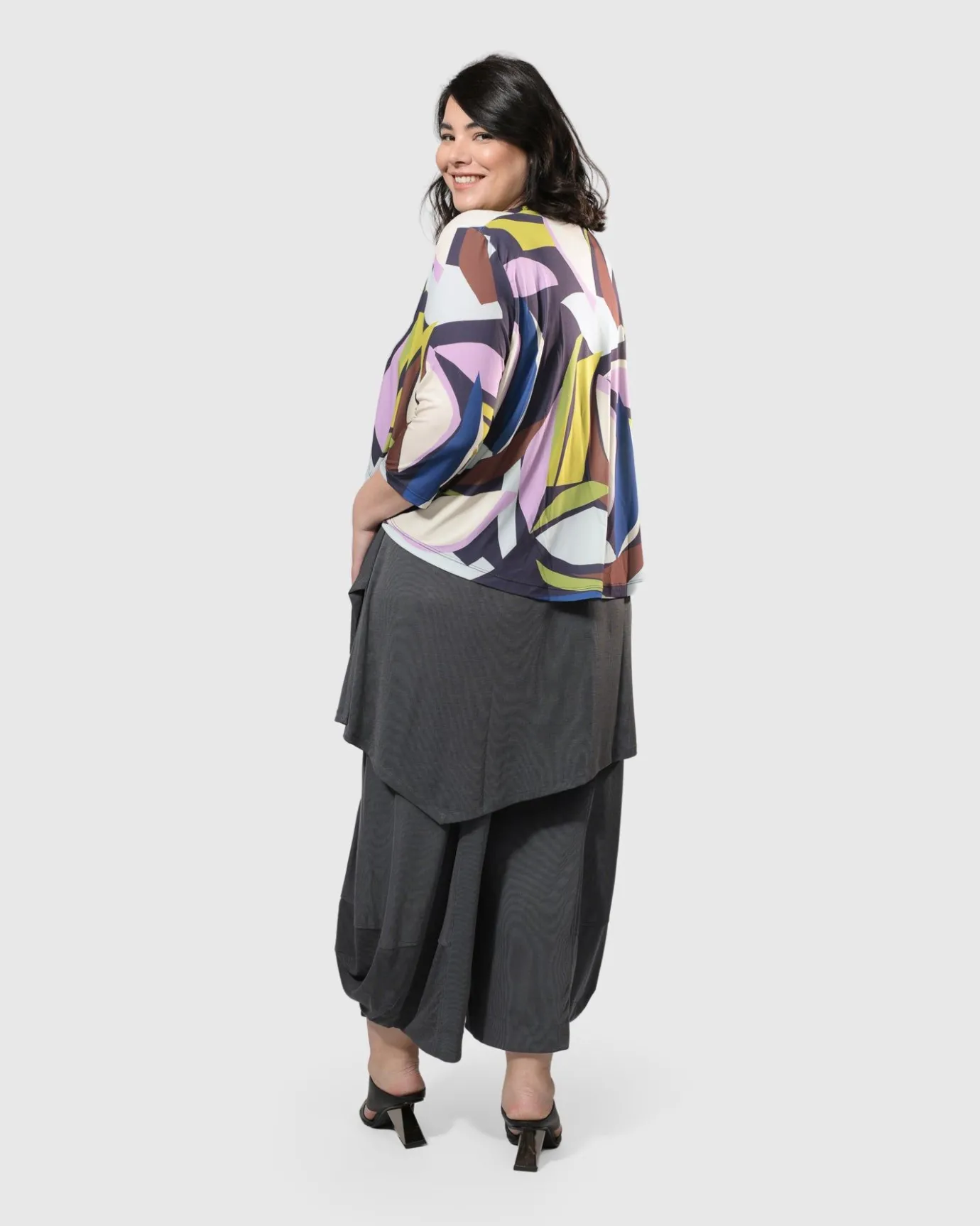 Women Alembika Plus<Essential Go-To Punto Pants, Grey