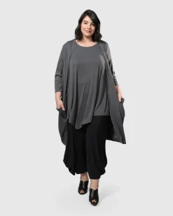 Women Alembika Tops & Tunics<Essential Joy Sleeveless Tunic Top, Grey