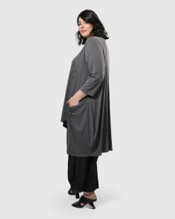 Women Alembika Tops & Tunics<Essential Joy Sleeveless Tunic Top, Grey