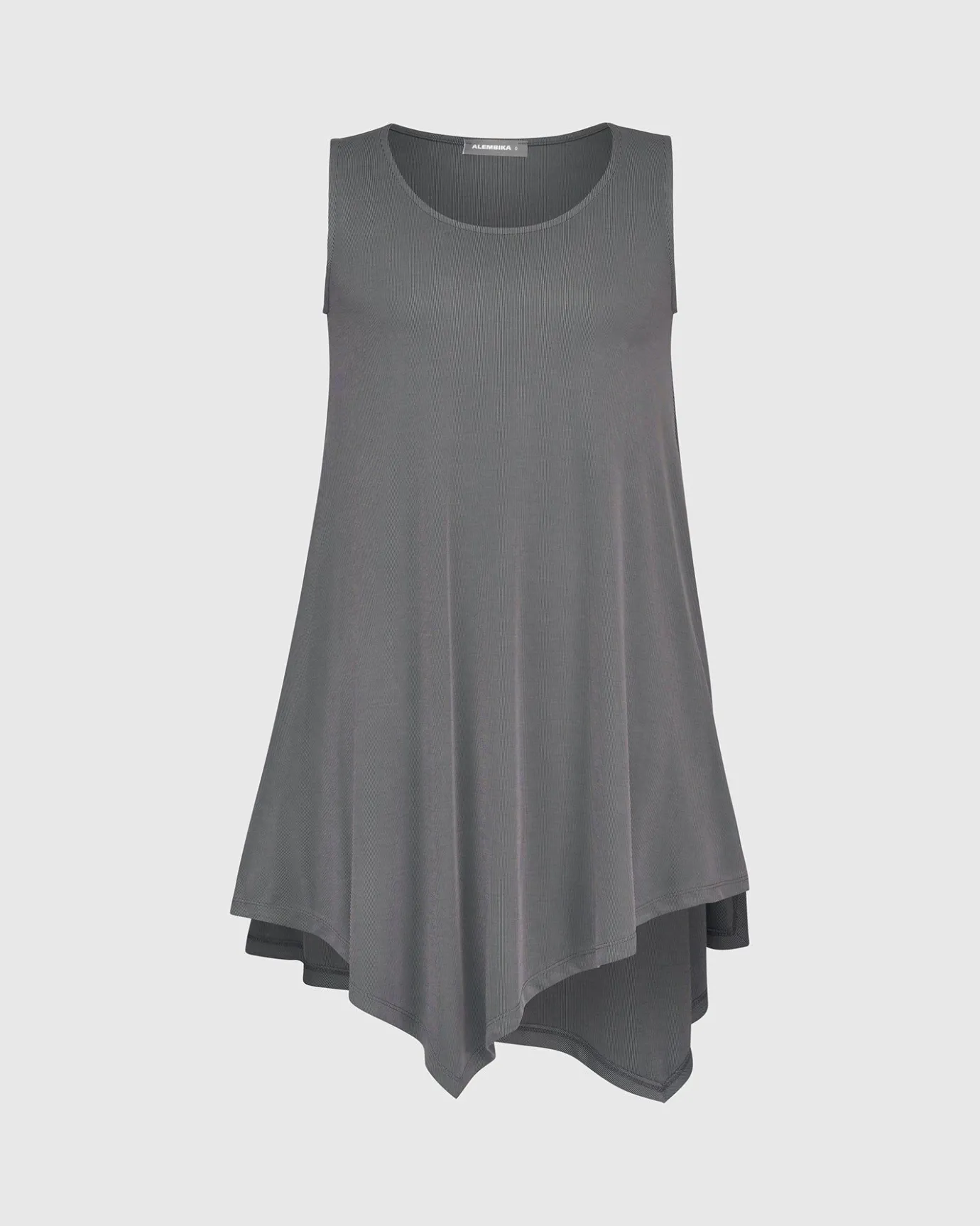Women Alembika Tops & Tunics<Essential Joy Sleeveless Tunic Top, Grey
