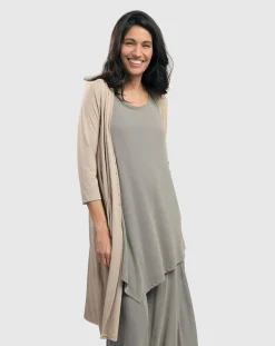 Women Alembika Plus<Essential Joy Sleeveless Tunic Top, Fog