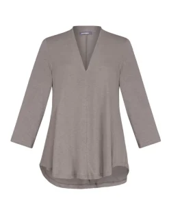 Women Alembika Tops & Tunics<Essential Linen V-Neck Top, Sage