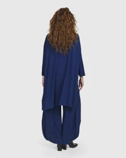 Women Alembika Tops & Tunics<Essential Oversized Trapeze Top, Royal Blue