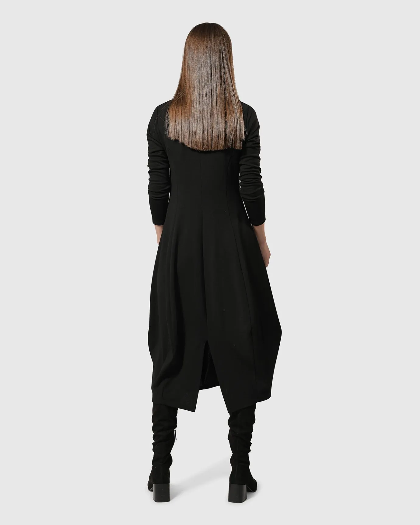 Women Alembika Dresses<Essential Pockets Cocoon Dress, Black