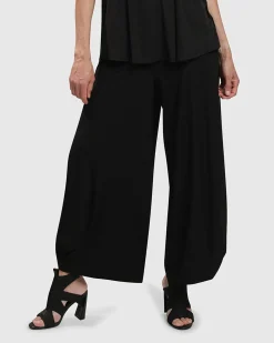 Women Alembika Plus<Essential Punto Pants, Black