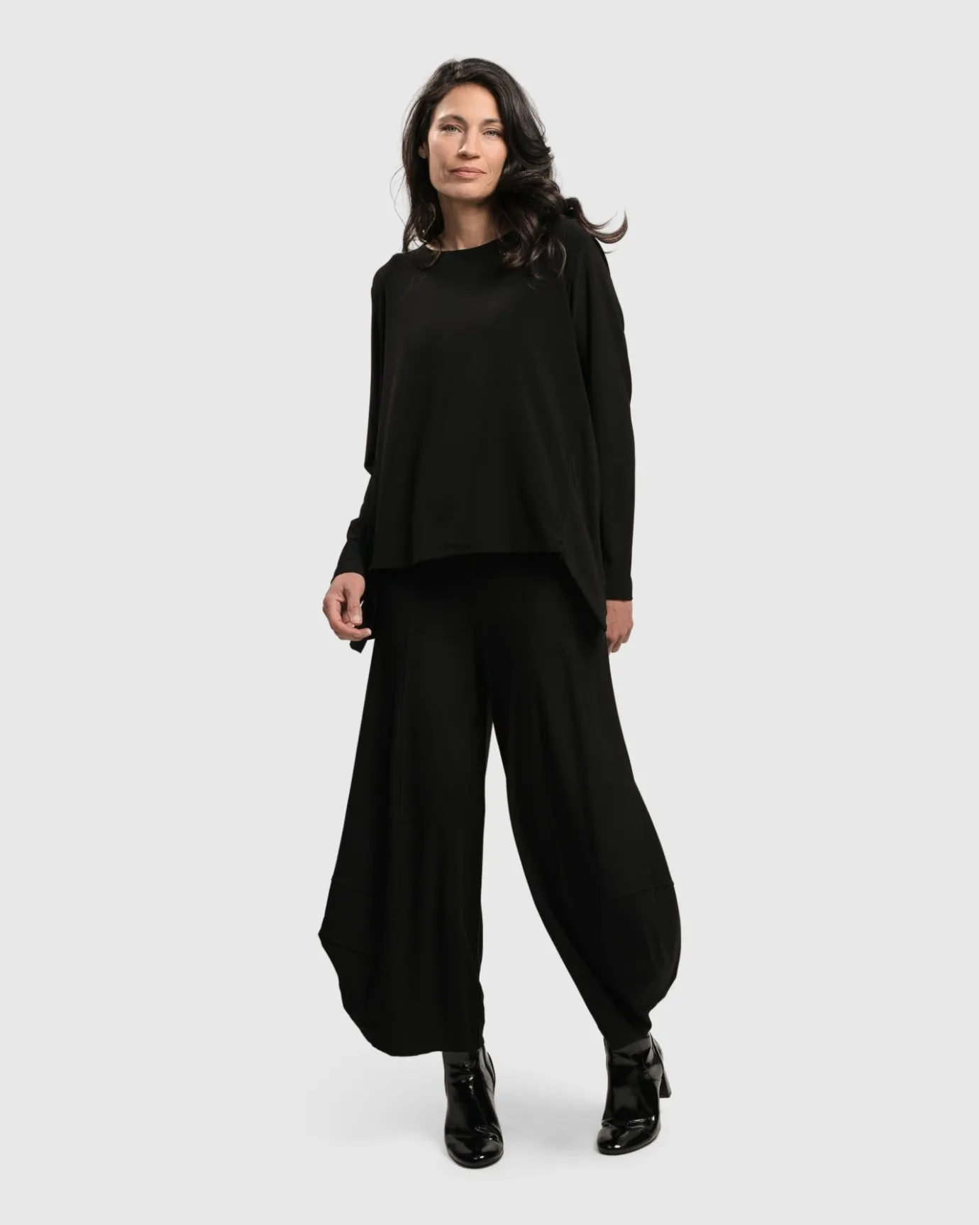 Women Alembika Pants & Skirts<Essential Punto Pants, Black