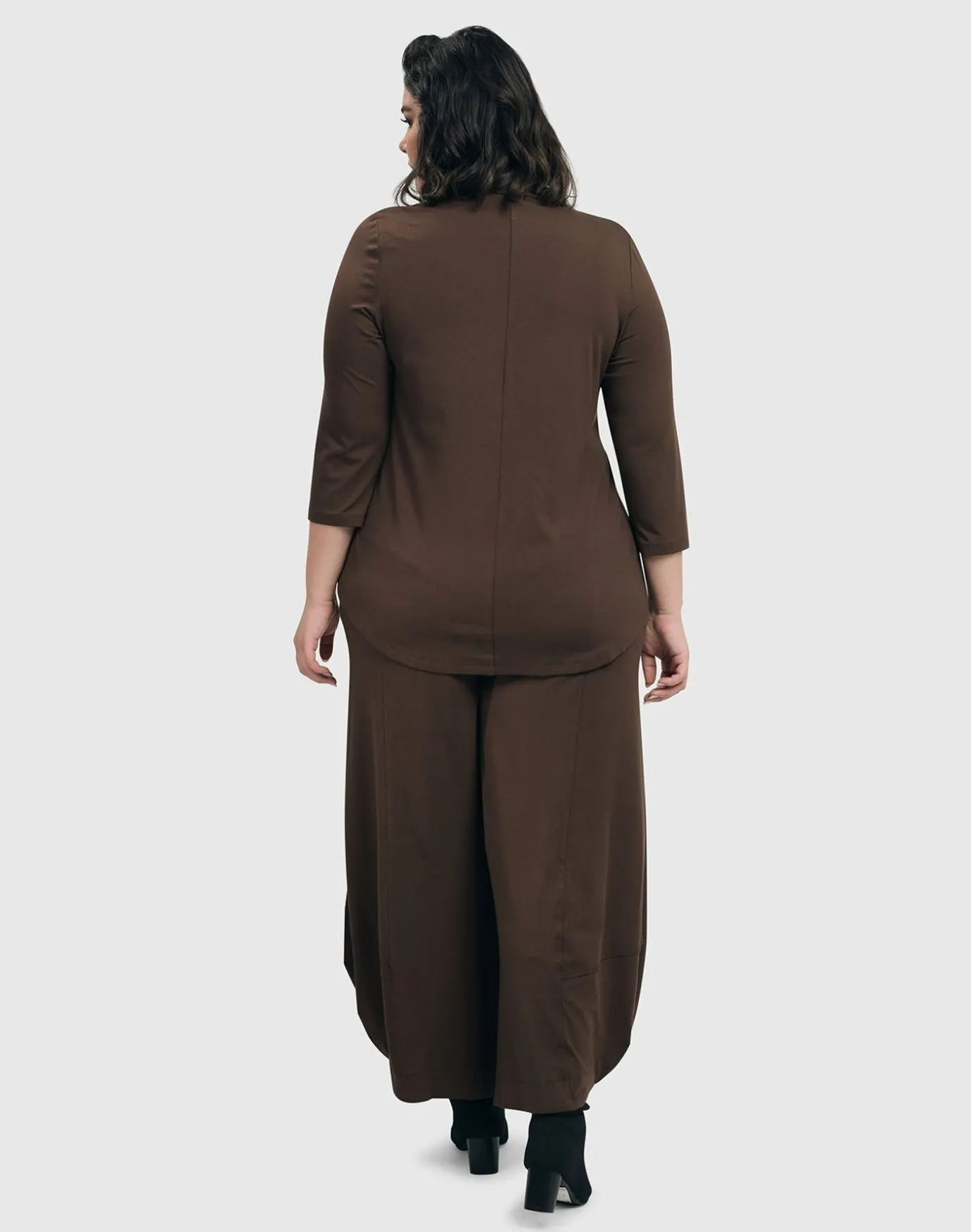 Women Alembika Plus<Essential Punto Pants, Coffee