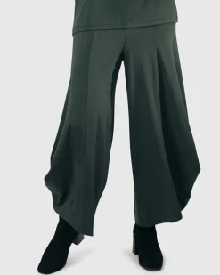 Women Alembika Pants & Skirts<Essential Punto Pants, Green