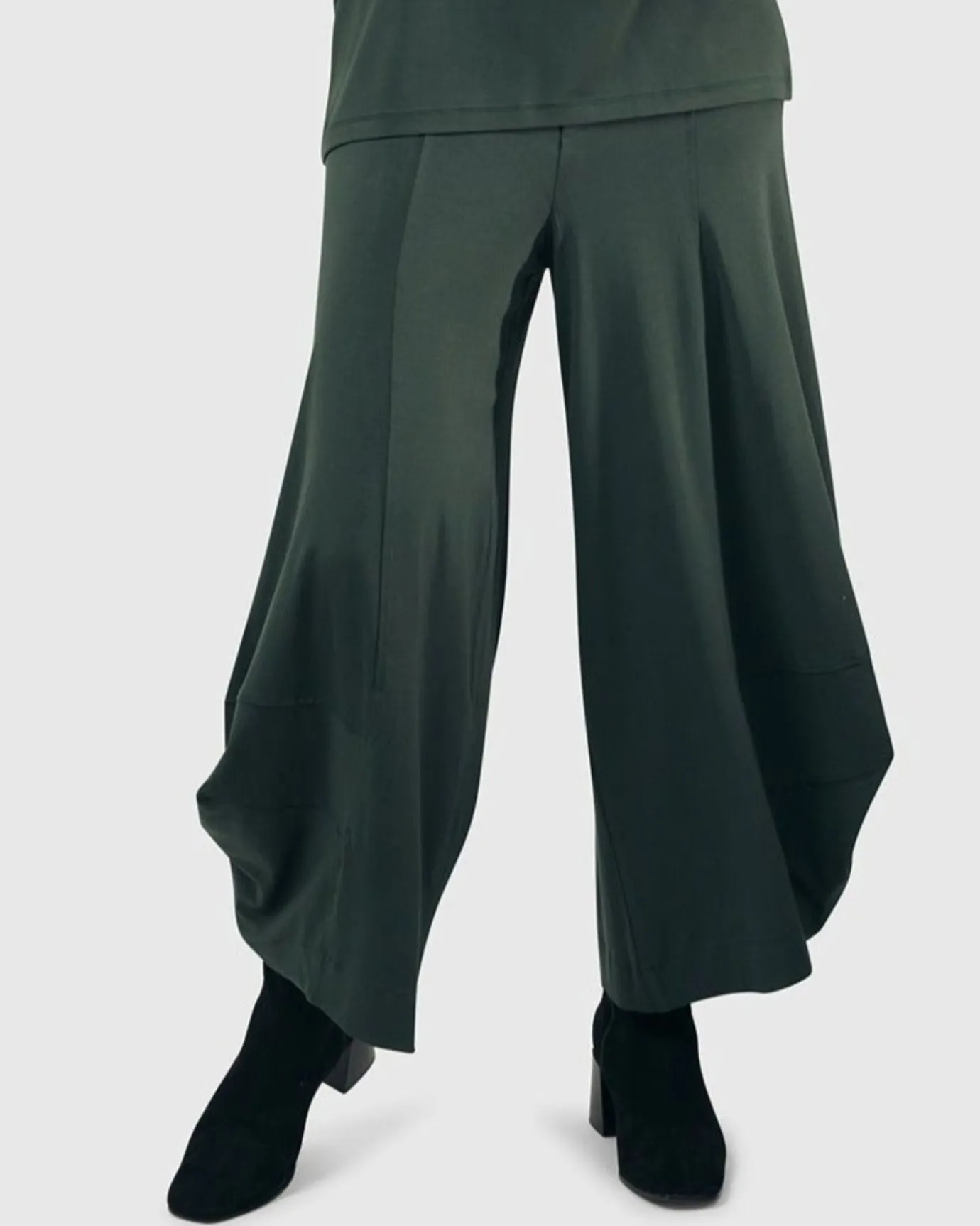 Women Alembika Pants & Skirts<Essential Punto Pants, Green
