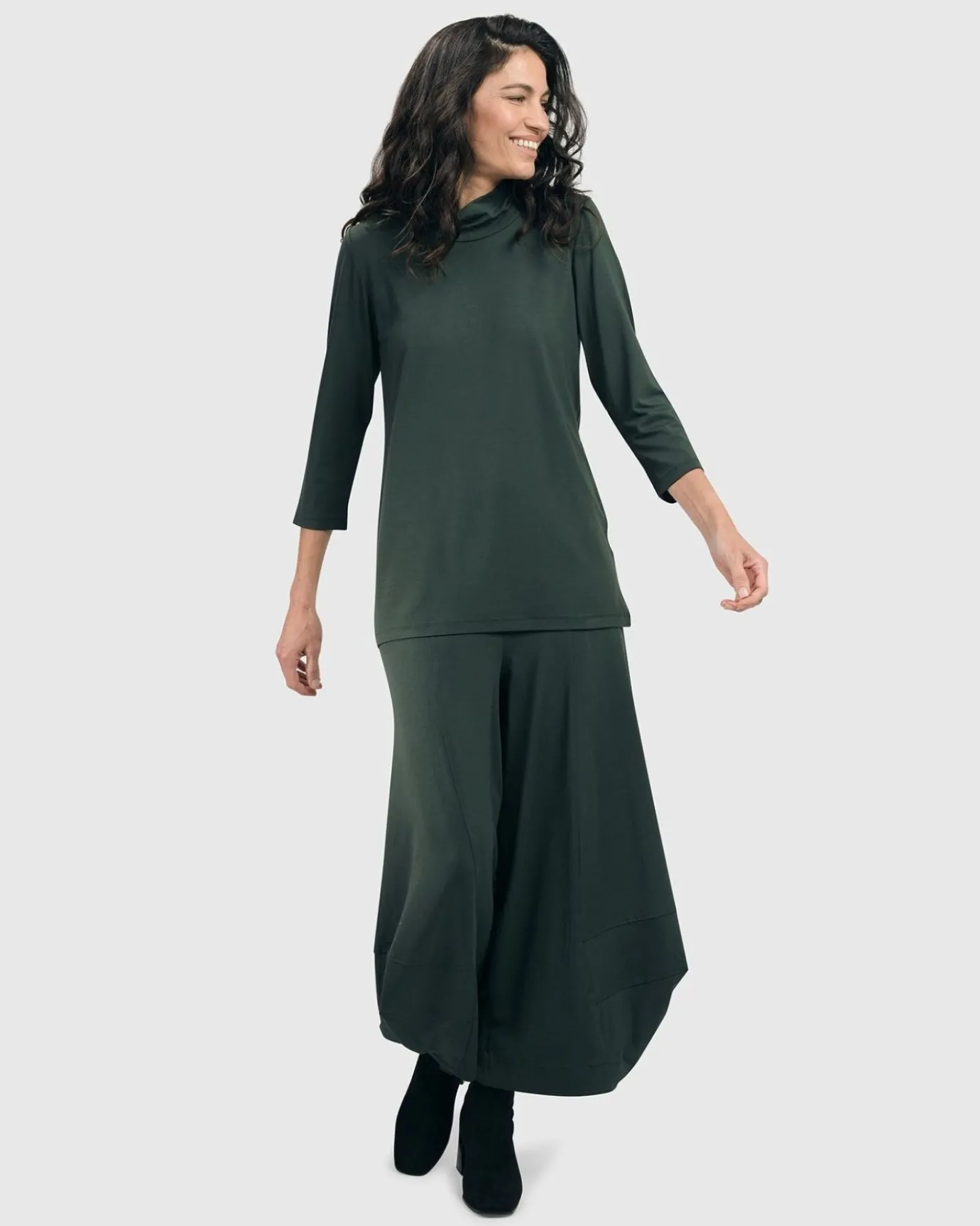 Women Alembika Pants & Skirts<Essential Punto Pants, Green