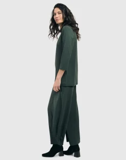 Women Alembika Pants & Skirts<Essential Punto Pants, Green