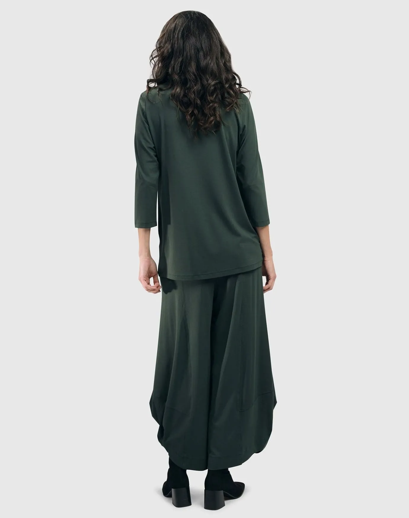 Women Alembika Pants & Skirts<Essential Punto Pants, Green