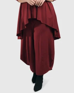 Women Alembika Pants & Skirts<Essential Punto Pants, Plum