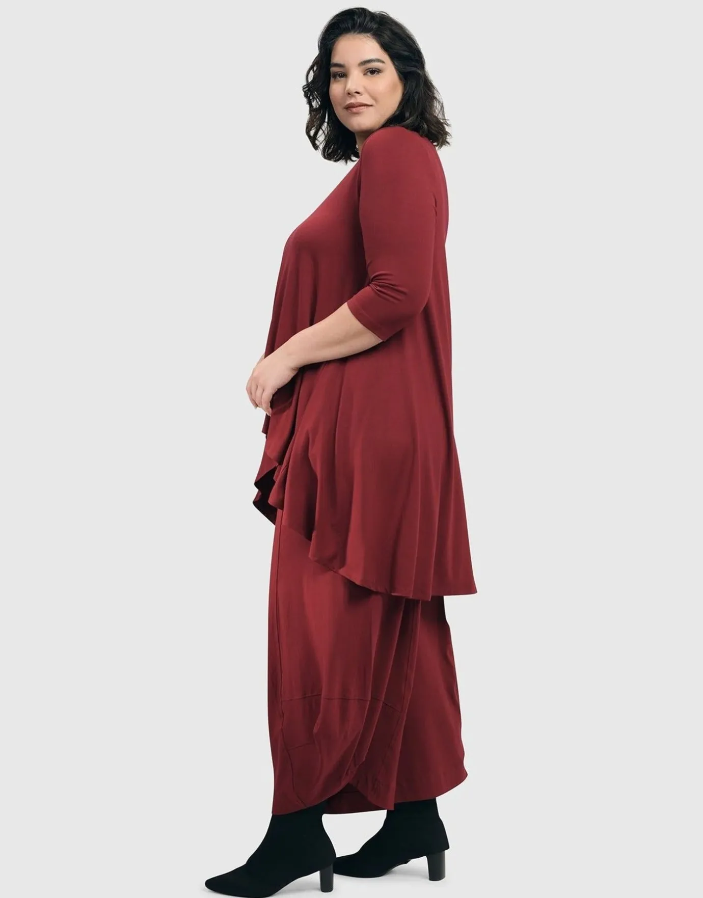 Women Alembika Pants & Skirts<Essential Punto Pants, Plum