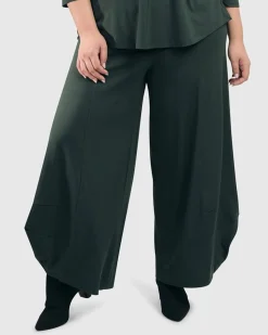 Women Alembika Pants & Skirts<Essential Punto Pants, Tall, Green