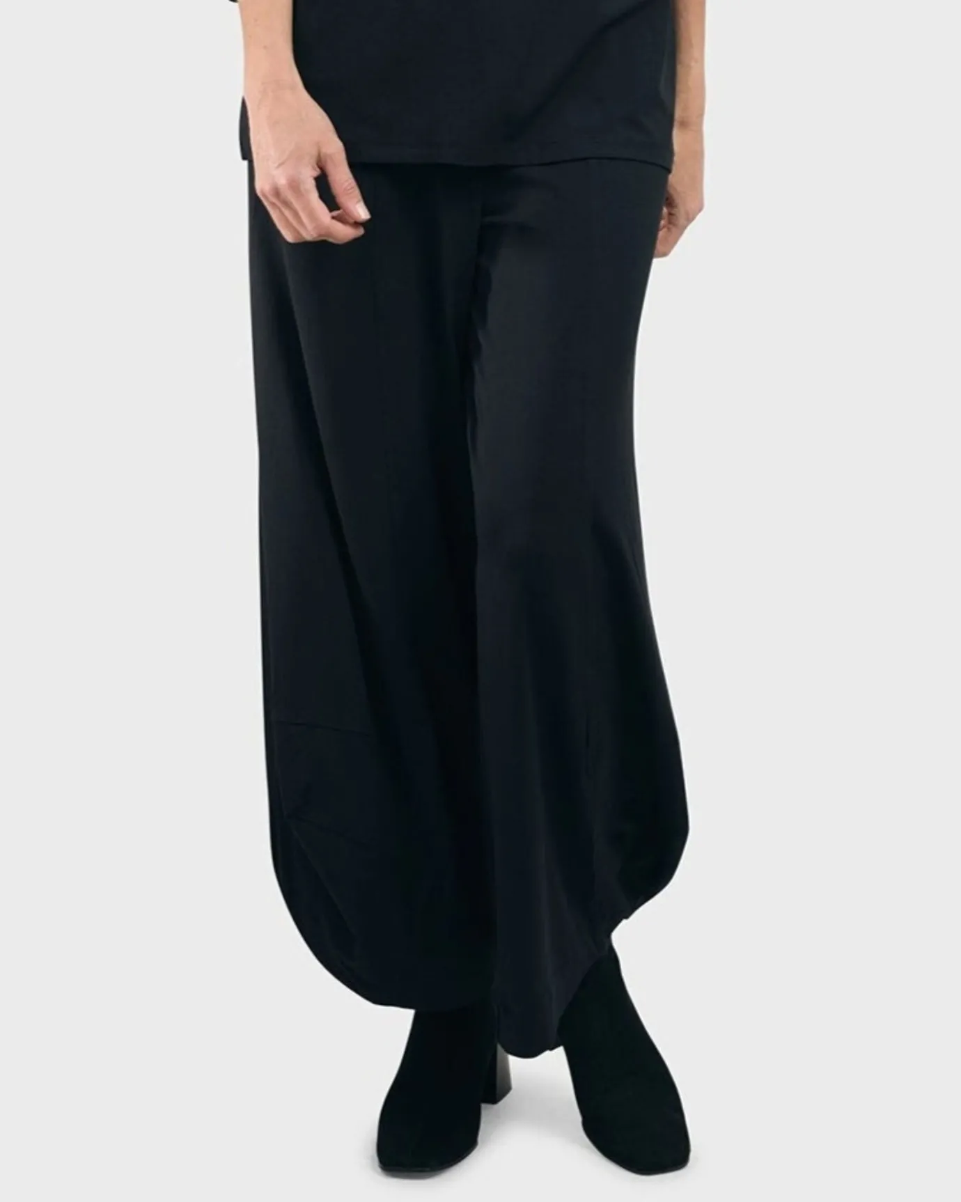 Women Alembika Pants & Skirts<Essential Punto Pants, Tall, Black