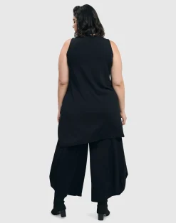 Women Alembika Pants & Skirts<Essential Punto Pants, Tall, Black