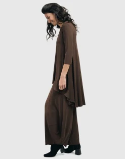 Women Alembika Plus<Essential Punto Pants, Tall, Coffee