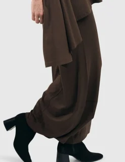 Women Alembika Plus<Essential Punto Pants, Tall, Coffee