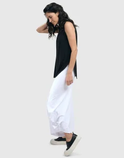 Women Alembika Pants & Skirts<Essential Punto Pants, White