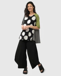 Women Alembika Pants & Skirts<Essential Punto Pockets Pants, Black