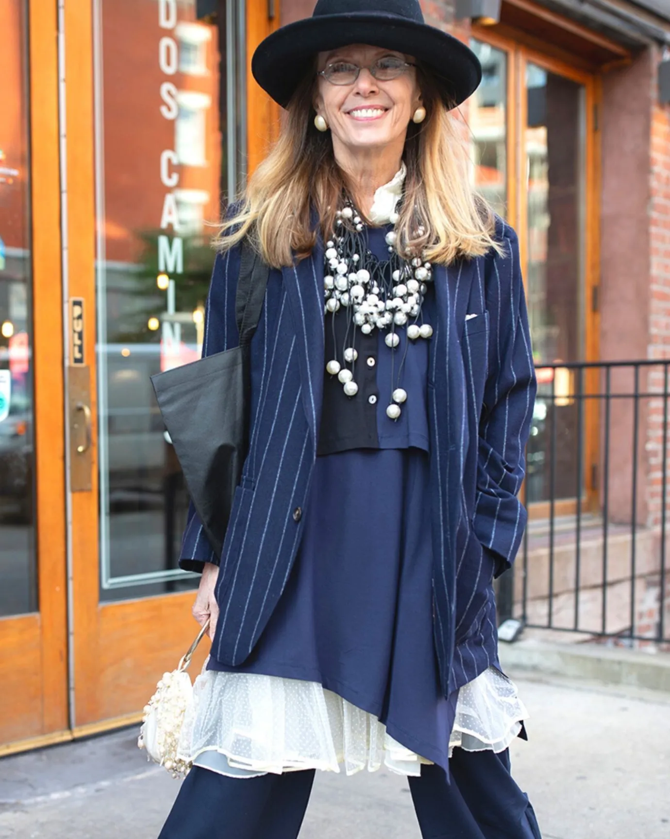 Women Alembika Tops & Tunics<Essential Sleeveless Tunic Top, Navy