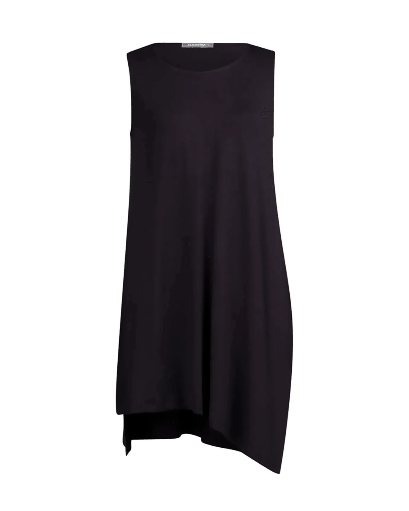 Women Alembika Tops & Tunics<Essential Sleeveless Tunic Top, Black