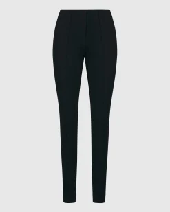 Women Alembika Pants & Skirts<Essential Slim Pants, Black