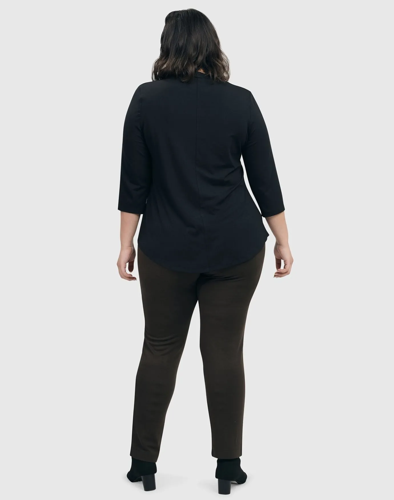 Women Alembika Plus<Essential Slim Pants, Woods