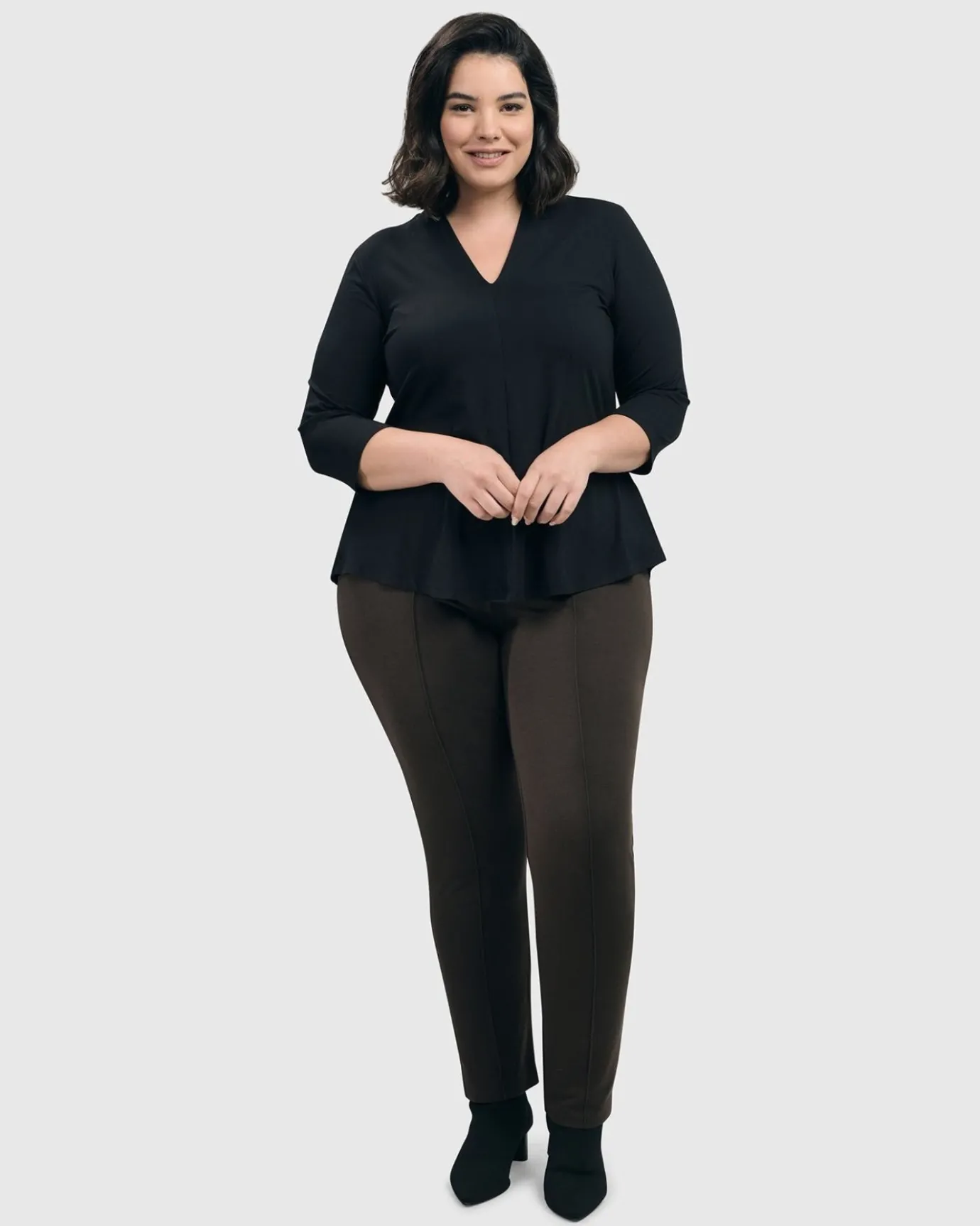 Women Alembika Pants & Skirts<Essential Slim Pants, Woods