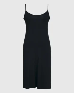 Women Alembika Dresses<Essential Slip Dress, Black