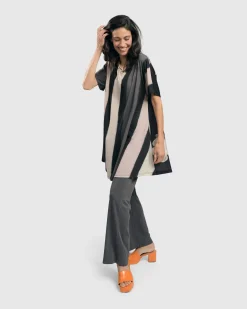 Women Alembika Plus<Essential Straight Leg Pants, Charcoal