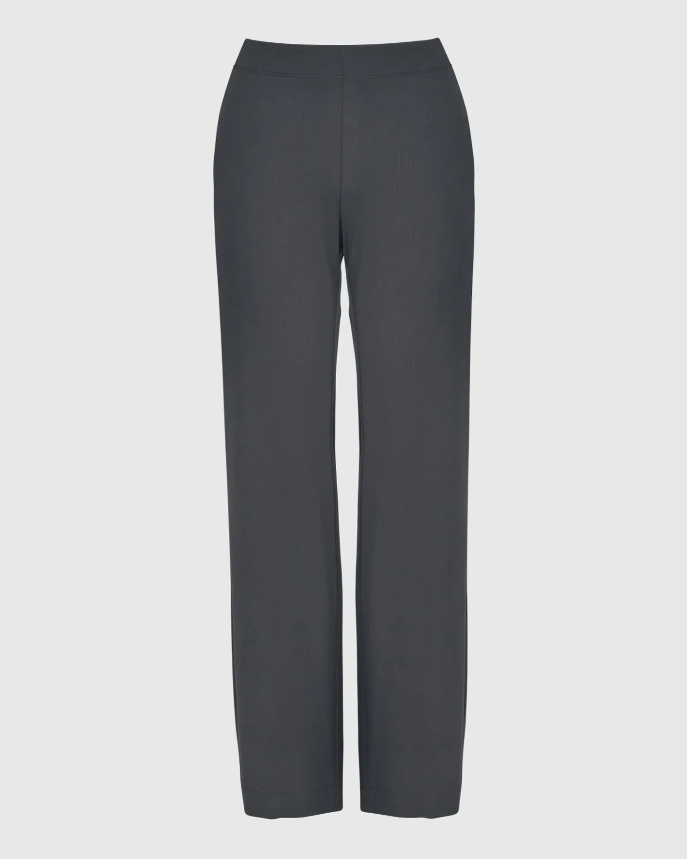 Women Alembika Plus<Essential Straight Leg Pants, Charcoal