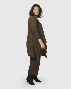 Women Alembika Tops & Tunics<Essential Swing Tunic Top, Brown