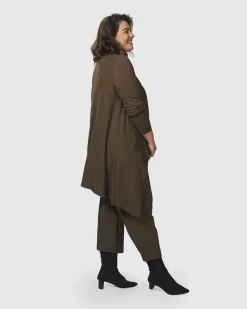 Women Alembika Tops & Tunics<Essential Swing Tunic Top, Brown