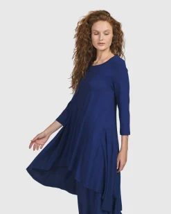 Women Alembika Tops & Tunics<Essential Swing Tunic Top, Royal Blue