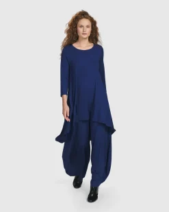 Women Alembika Plus<Essential Swing Tunic Top, Royal Blue