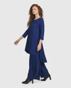 Women Alembika Plus<Essential Swing Tunic Top, Royal Blue
