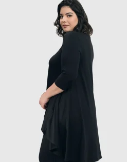 Women Alembika Plus<Essential Swing Tunic Top, Black
